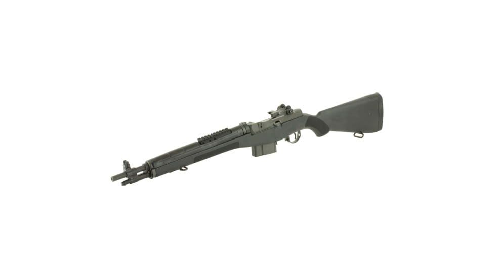 Springfield Armory M1A Scout Squad Semi Auto Rifle, .308 Winchester /7.62x51mm NATO, 18 inch Barrel, 1-7 Twist, Synthetic, Black, 10 Round Capacity, Black, AA9126NT