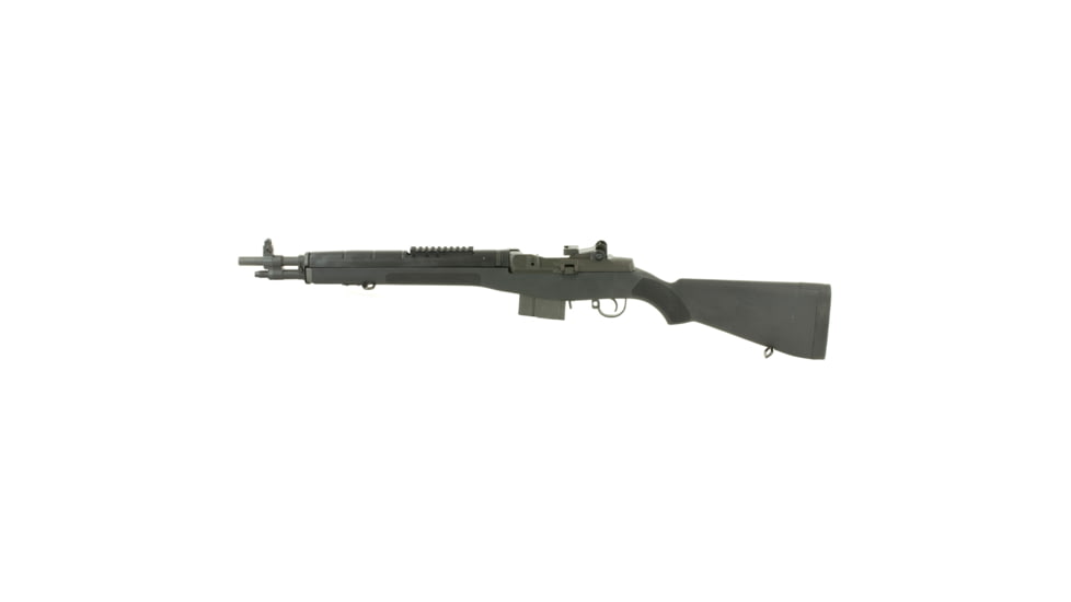 Springfield Armory M1A Scout Squad Semi Auto Rifle, .308 Winchester /7.62x51mm NATO, 18 inch Barrel, 1-7 Twist, Synthetic, Black, 10 Round Capacity, Black, AA9126NT