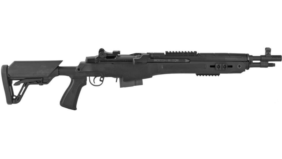 Springfield Armory M1A Socom CQB Semi-Auto Rifle, 308 Win/7.62x51 NATO, 16.25in Barrel, 1-11, Synthetic Black Stock, Parkerized Blued, AA9611-FRRMPG