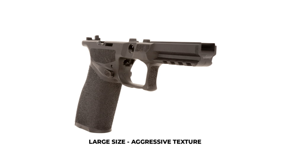 Springfield Armory Module Pistol Grip, Large, Aggressive Texture, Black, EC1003HTRET