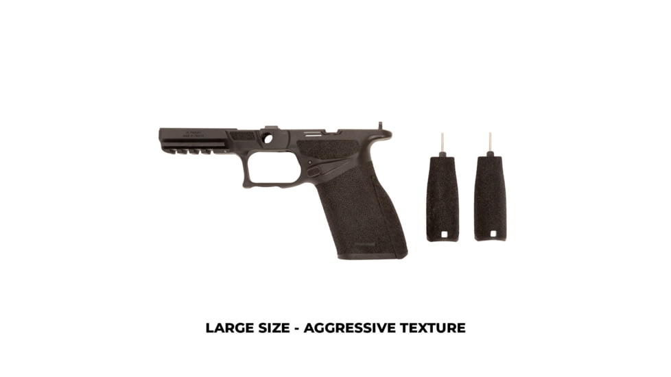 Springfield Armory Module Pistol Grip, Large, Aggressive Texture, Black, EC1003HTRET