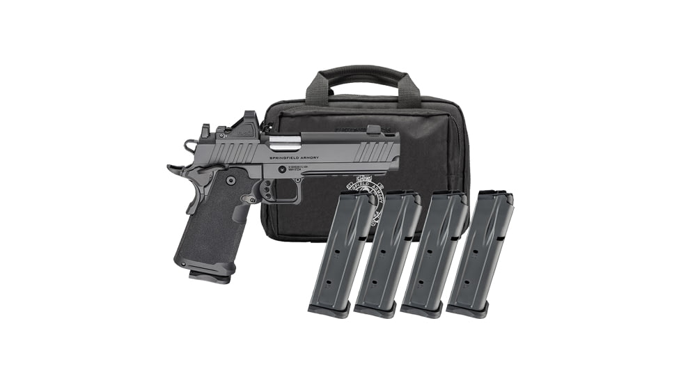 Springfield Armory 1911 DS Prodigy Comp Semi Auto Pistol, 9mm Luger, 5 inch Barrel