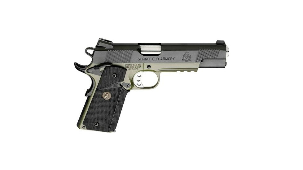 Springfield Armory 1911 MC Operator Semi Auto Pistol, 45 ACP, 5 in Barrel