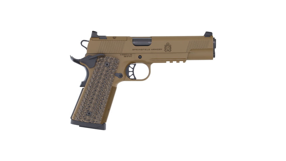 Springfield Armory 1911 TRP AOS Semi Auto Pistol, 45 ACP, 5 in Barrel