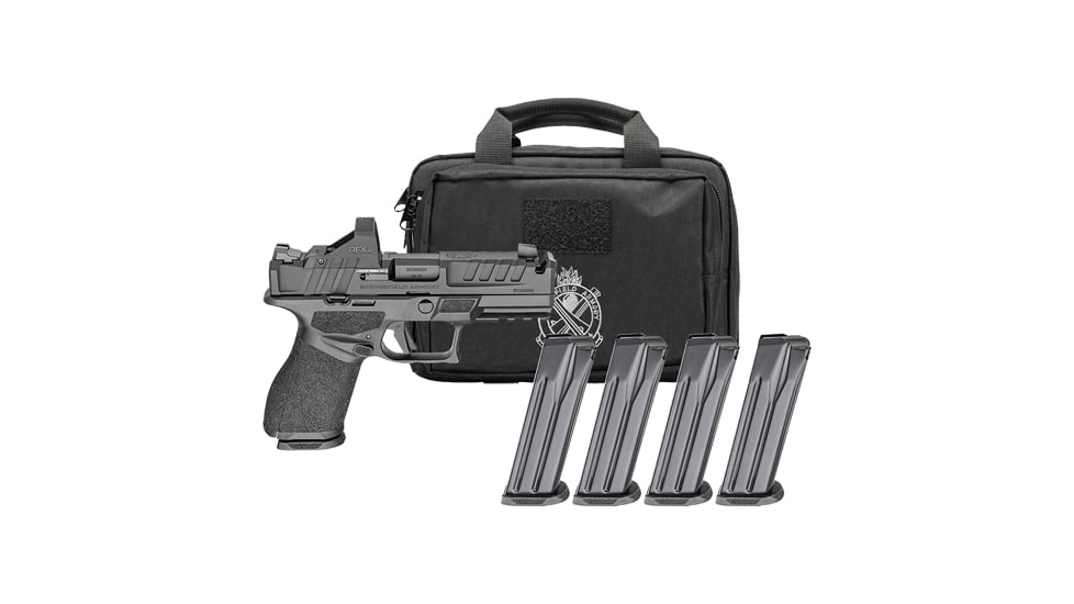 Springfield Armory Echelon Comp Semi Auto Pistol, 9mm Luger, 4 inch Barrel