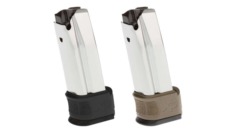 Springfield Armory XD .45 ACP 10 Round Magazine w/ MOD.2 Sleeve, Black, Brown