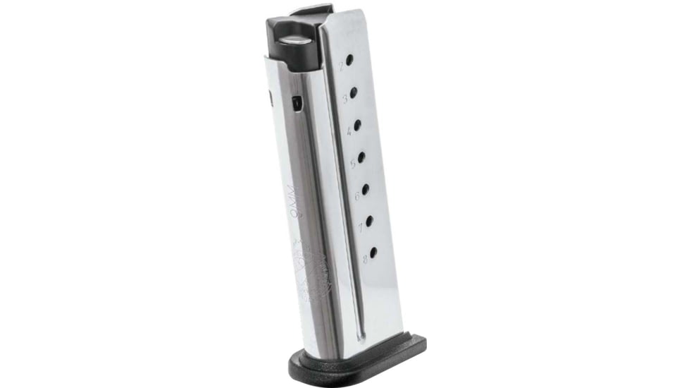 Springfield Armory XD-E Magazine, 9mm, 8 Round, Stainless Finish, XDE0908-8RD
