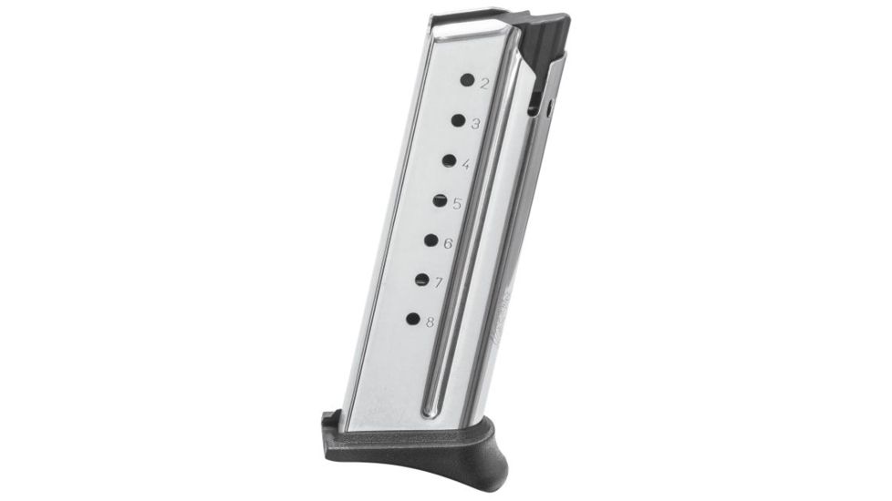 Springfield Armory XD-E Magazine, 9mm, Flush Fit with Grip X-Tension, 8RD, Stainless SFXDE0908H