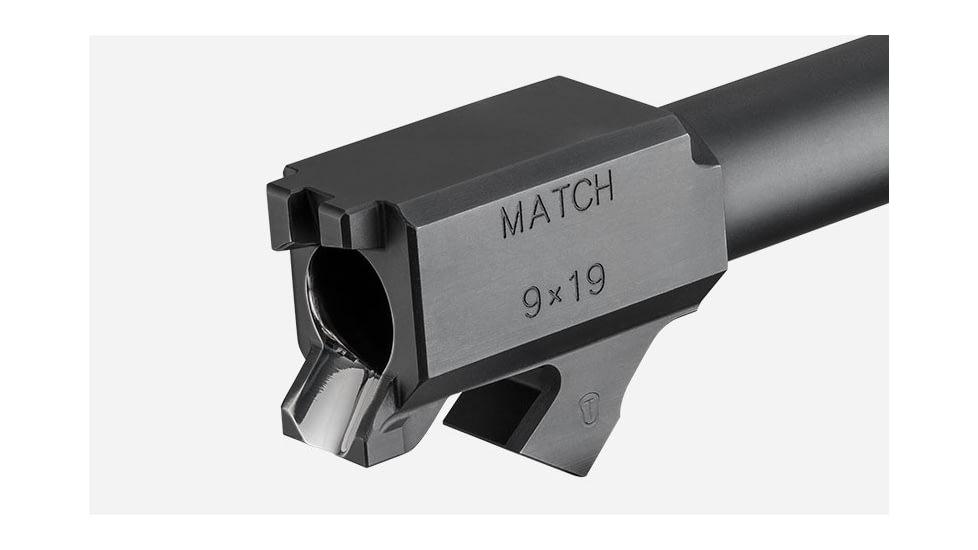 Springfield Armory XD-M 4.5in Threaded Barrel, Glock 17, 9mm Luger, 5.28 inch, 1-10 Twist, 5x28 Thread, Melonite, Black, XDM0901TB-KIT