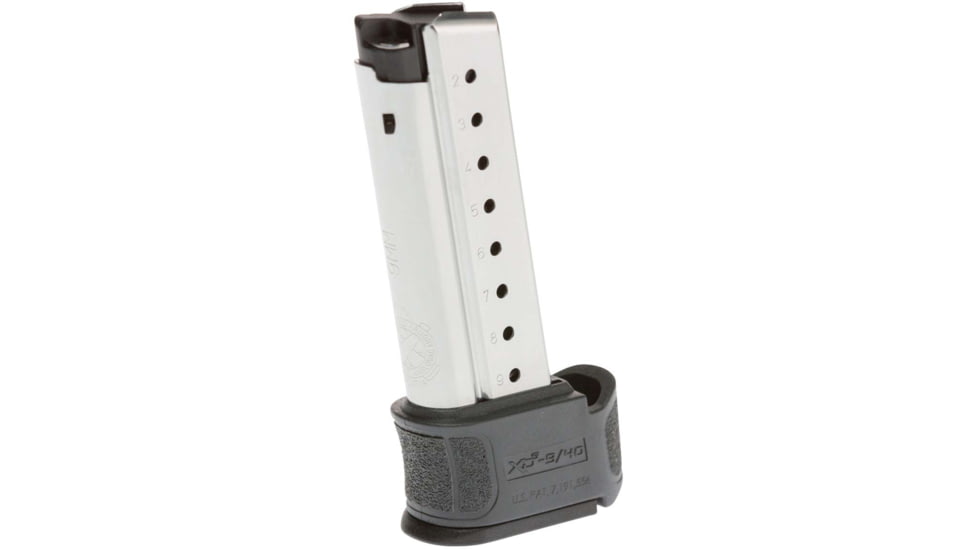 Springfield Armory XD-S MOD.2 Magazine w/ Sleeve, 9mm, 9 Round, Gray Finish, XDSG09061Y-9RD