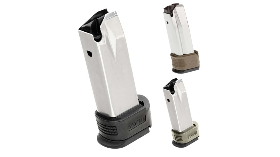 Springfield Armory XDC .45AP 10 Round Magazine, Black, Flat Dark Earth, OD Green