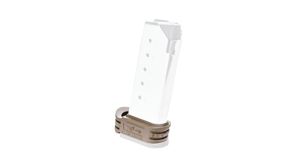 Springfield Armory XD-S Gear 3.3in Magazine w/ Sleeve for Backstrap 1, .45 ACP, Flat Dark Earth, XDS5001FDE