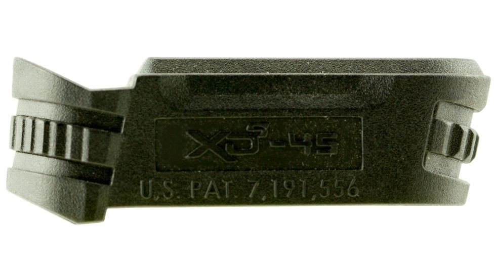 Springfield Armory XD-S Gear Mid-Size 3.3/4.0in Backstrap Sleeve 2, .45 ACP, Black, 1 Pack, Polymer, XDS5002M