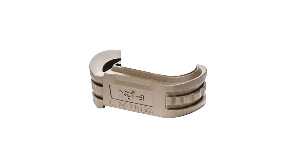 Springfield Armory XD-S Gear 3.3in Magazine Sleeve for Backstrap, 9mm, Flat Dark Earth Finish, XDS5901FDE