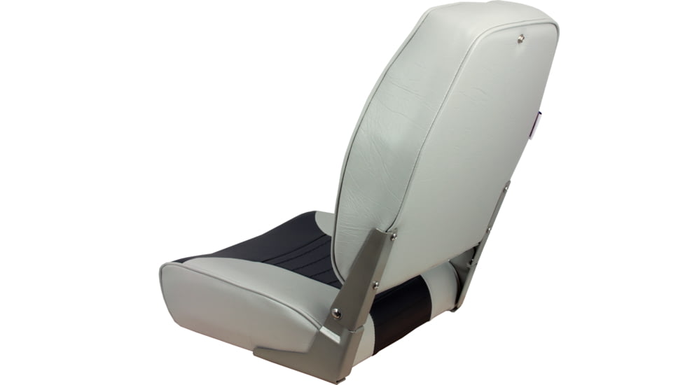 Springfield Marine High Back Folding Chair, Gray/Charcoal, 1040663