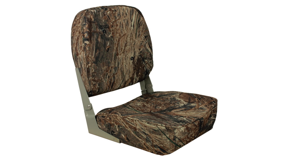 Springfield Marine Low Back Economy Seat, Mossy Oak Duck Blind, 1040627