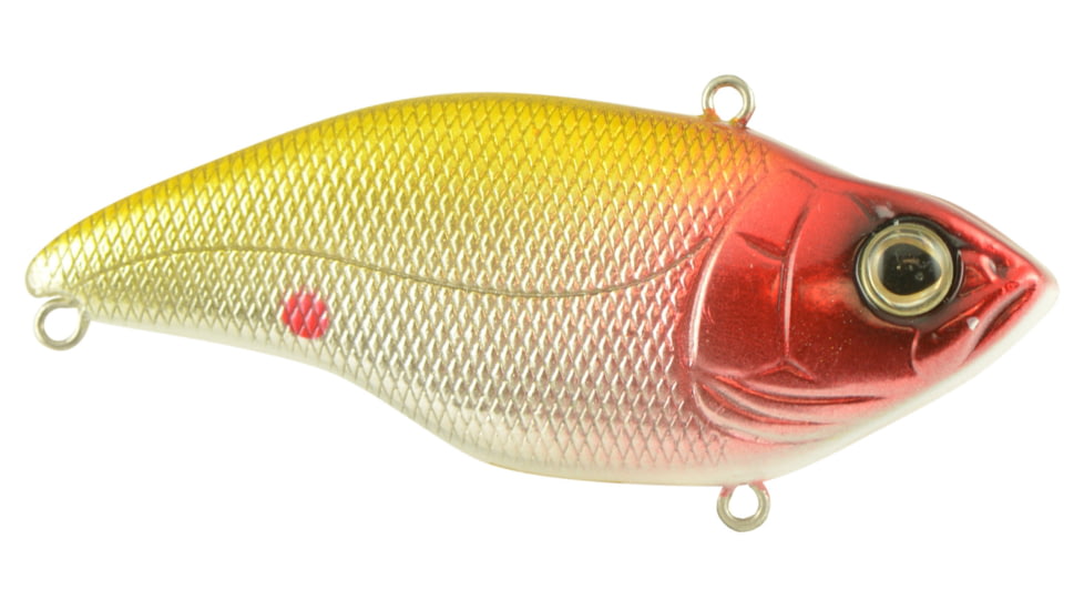 Spro Aruku Shad 75 Lipless Rattle Crankbait, Sinking, Delta Chrome, 3in, 5/8oz, SAS75DCM