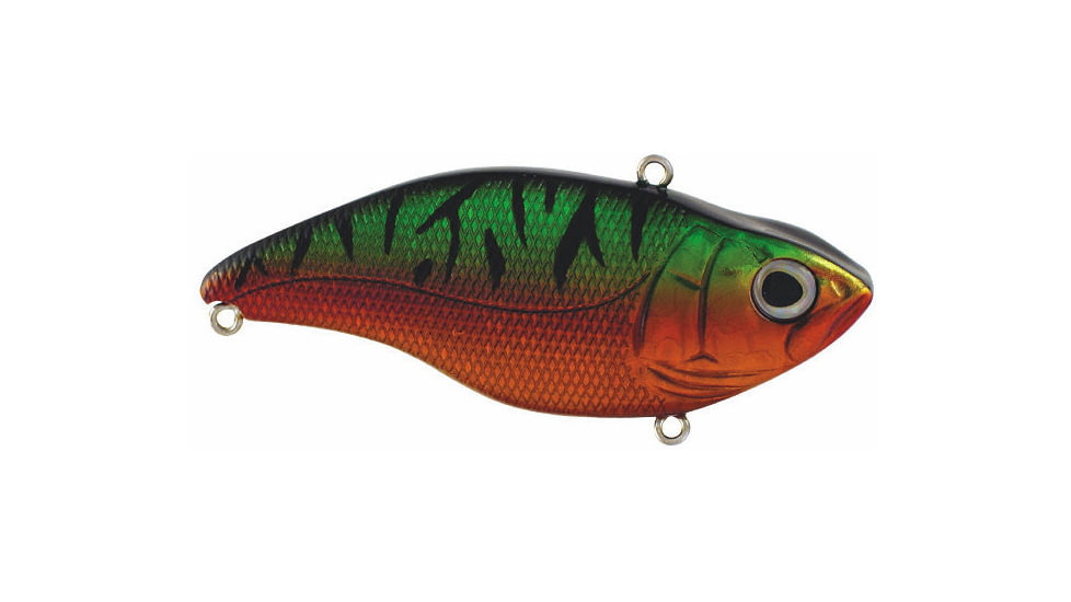 Spro Aruku Shad 75 Lipless Rattle Crankbait, Sinking, Magic Tiger, 3in, 5/8oz, SAS75MTR