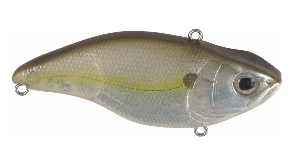 Spro Aruku Shad Jr. Lipless Crankbait, Sinking, Clear Chartreuse, 2in, 3/8oz, SAS60CCH