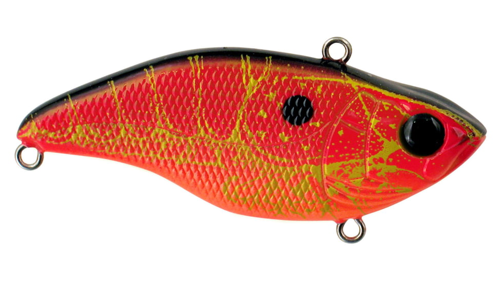 Spro Aruku Shad Jr. Lipless Crankbait, Sinking, Mudbug Red, 2in, 3/8oz, SAS60MBR