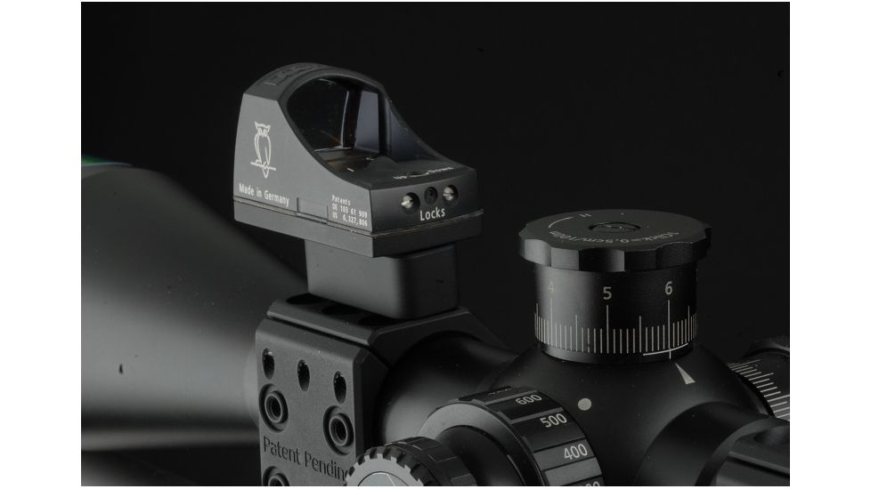 Spuhr 30mm Rifle Scope Ring Mount, Black, Height 25.4 mm/1in/Length 32 mm/1.26in 1006936