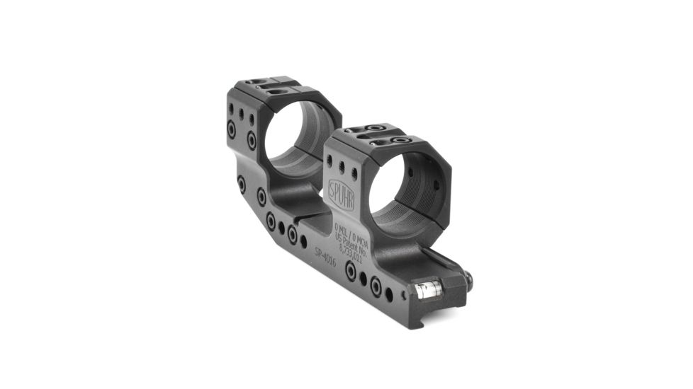 Spuhr 34mm Cantilever Rifle Scope Mount, Black, Height- 38mm/1.5in, SP-4016