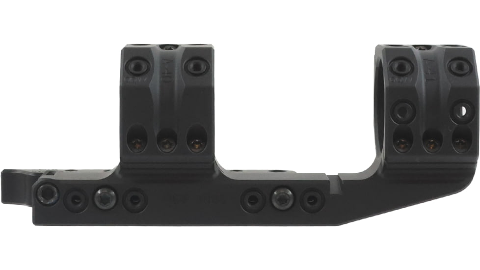 Spuhr 34mm H34mm 0MIL/0MOA Cantilever Quick Detachable Rifle Scope Mount, Black, QDP-4046