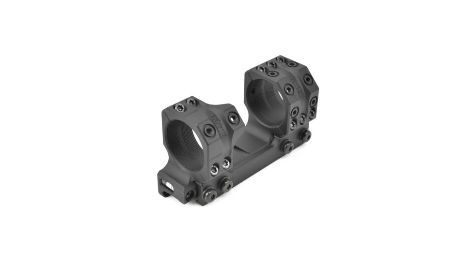 Spuhr 34mm H34mm 6MIL/20.6MOA Rifle Scope Mount for Picatinny Rail, Black, SP-4636