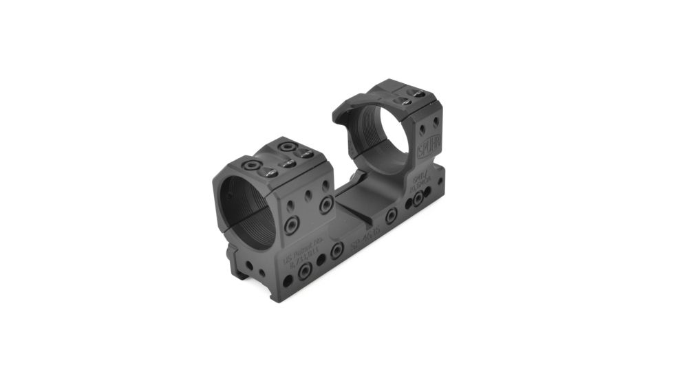 Spuhr 34mm H34mm 6MIL/20.6MOA Rifle Scope Mount for Picatinny Rail, Black, SP-4636