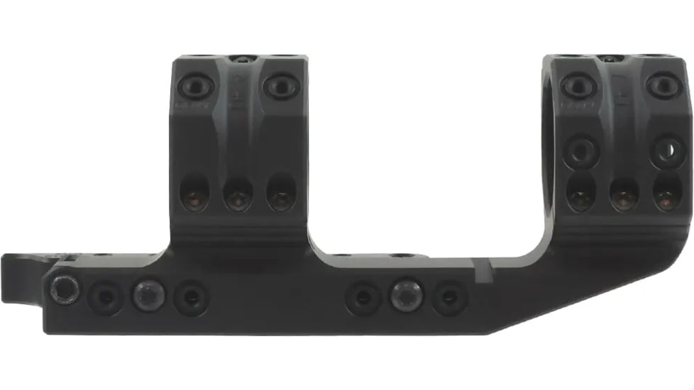 Spuhr 34mm H38 0MIL/0MOA Cantilever Quick Detachable Rifle Scope Mount, Black, QDP-4016