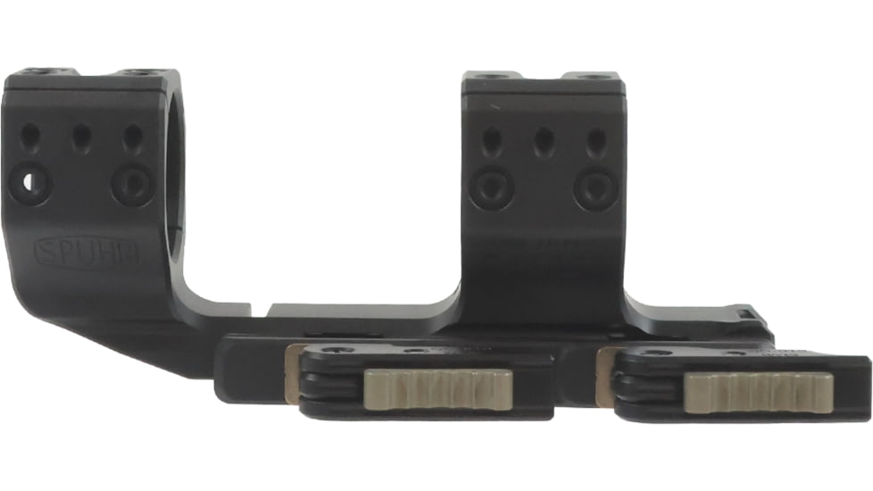Spuhr 34mm H38 0MIL/0MOA Cantilever Quick Detachable Rifle Scope Mount, Black, QDP-4016