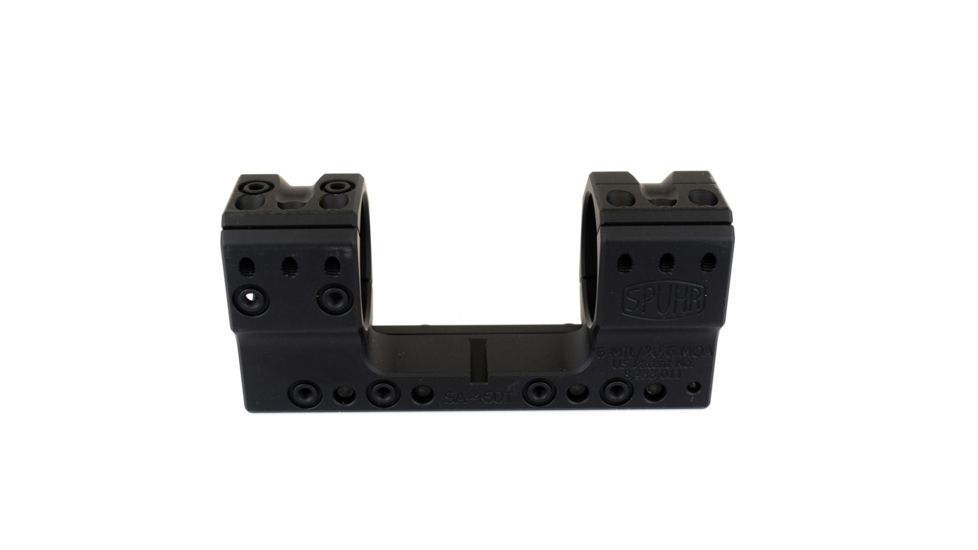 Spuhr 34mm Rifle Scope Mount, Black, Height- 35mm/1.38in, SA-4601