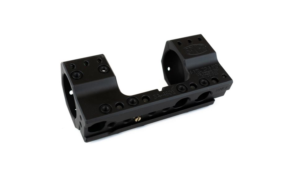 Spuhr 34mm Rifle Scope Mount, Black, Height- 35mm/1.38in, SA-4601