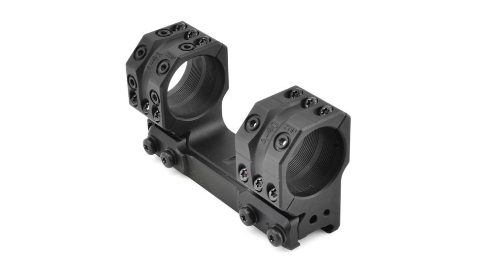 Spuhr 34mm Rifle Scope Mount, Black, Height- 38mm/1.5in, SP-4002