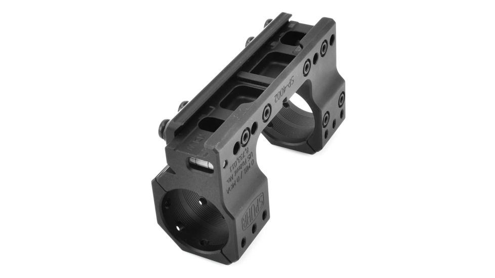 Spuhr 34mm Rifle Scope Mount, Black, Height- 38mm/1.5in, SP-4002