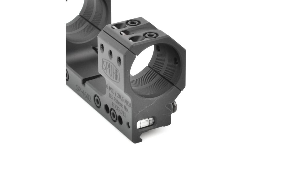 Spuhr 34mm Rifle Scope Mount, Black, Height- 38mm/1.5in, SP-4602