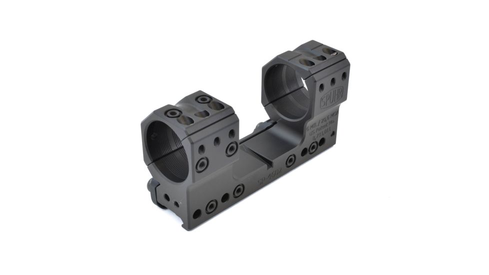 Spuhr 34mm Rifle Scope Mount, Black, Height- 38mm/1.5in, SP-4602