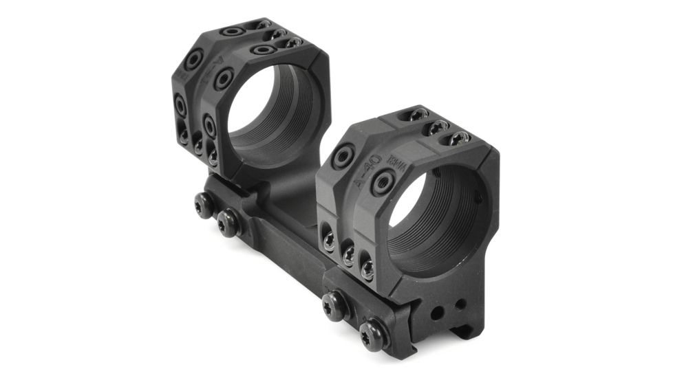 Spuhr 34mm Rifle Scope Mount, Black, Height- 38mm/1.5in, SP-4902