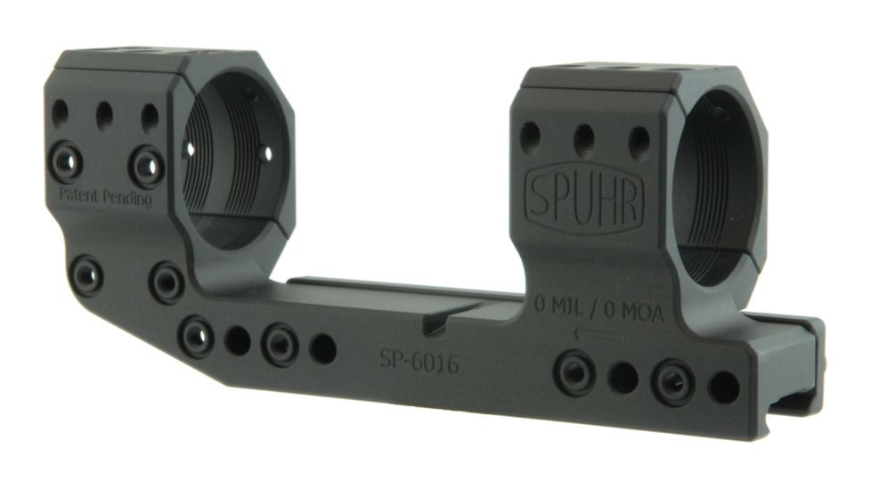 Spuhr 36mm Cantilever Rifle Scope Mount, Black, Height- 38mm/1.5in 1006932