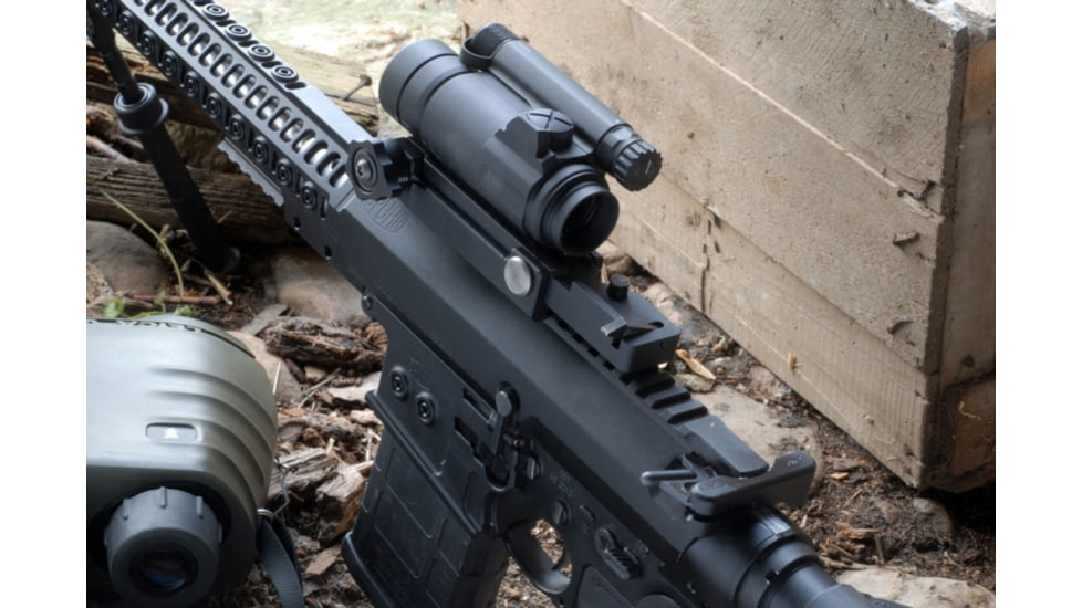 Spuhr Aimpoint M4 Ballistic Adjustable Mount, .223/ 5.56, 50/ 200 to 800 meters, Black, SM-101QD-2