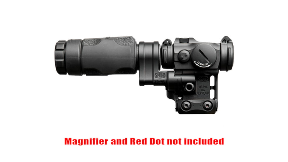 Spuhr Aimpoint T-2/Comp M5 Magnifier Mount, 74mm, Black, RDF-20291K