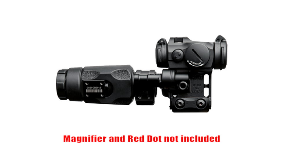 Spuhr Aimpoint T-2/Comp M5 Magnifier Mount, 74mm, Black, RDF-20291K