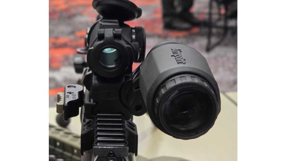 Spuhr Aimpoint T-2/Comp M5 Magnifier Mount QDP, 39mm, Black, QDF-20153K
