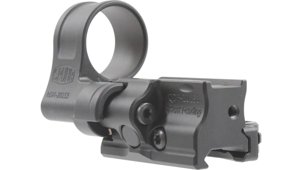 Spuhr Aimpoint T-2/Comp M5 Magnifier Mount QDP, 39mm, Black, QDF-20153K