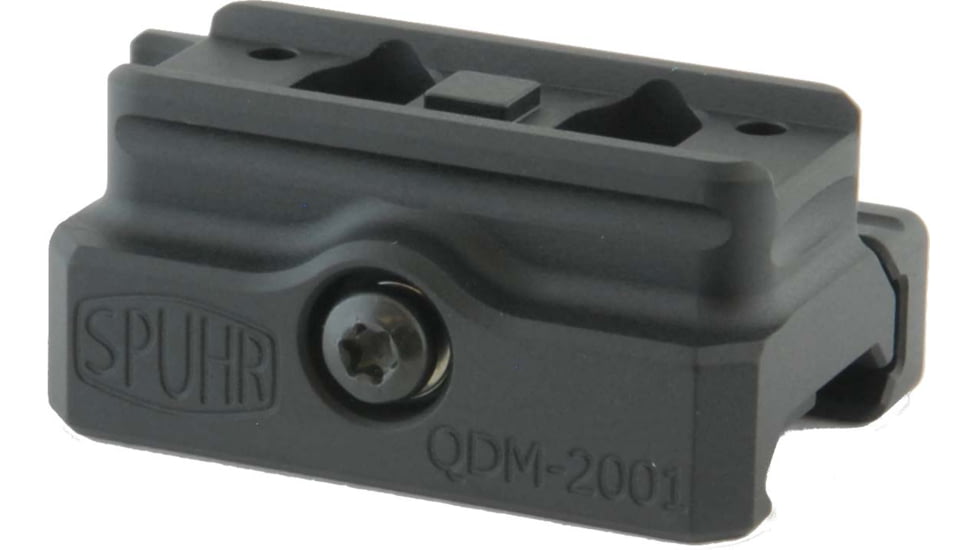 Spuhr Aimpoint T-2 Micro Red Dot Sight Mount, 30mm/1.18in QD, Black, QDM-2001