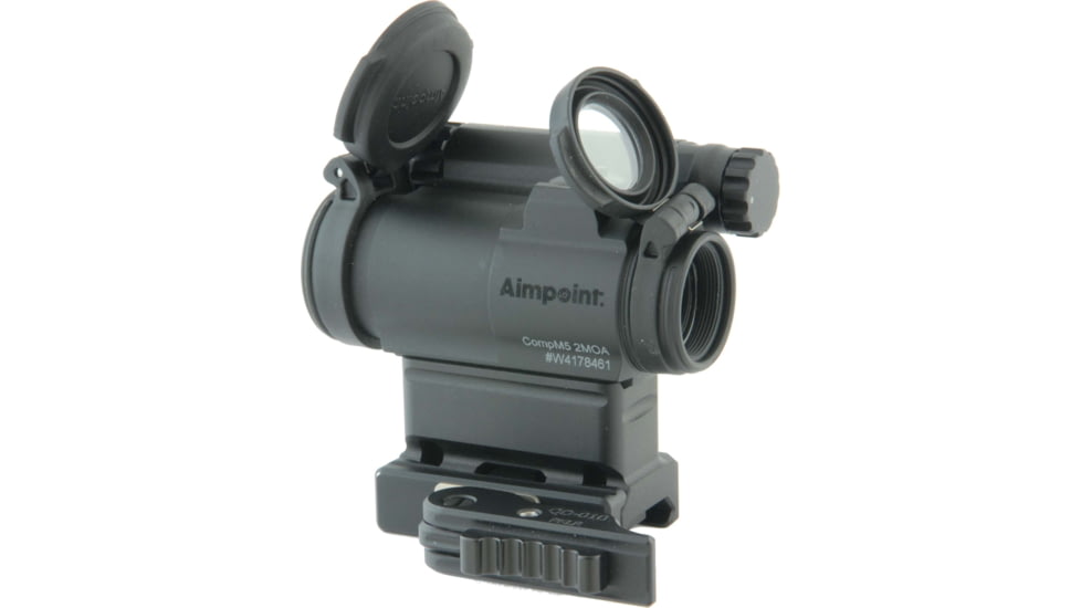 Spuhr Aimpoint T-2 RDS Mount, Lower 1/3, 42mm/1.65in QD, Black, QDM-2002B