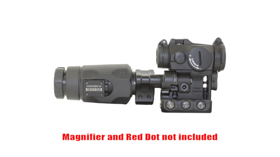 Spuhr RDF-20225K Aimpoint T-2 Magnifier Mount Kit, Black, RDF-20225K