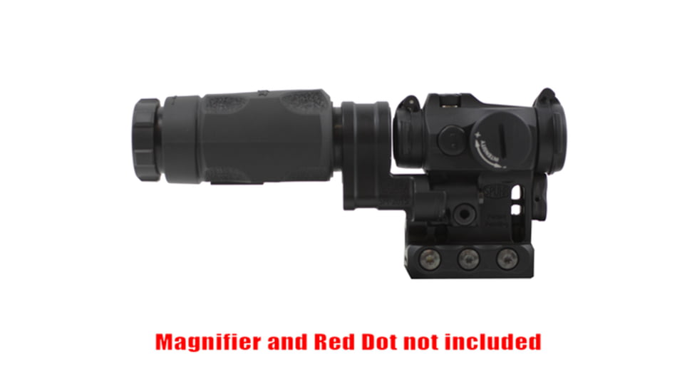 Spuhr RDF-20225K Aimpoint T-2 Magnifier Mount Kit, Black, RDF-20225K