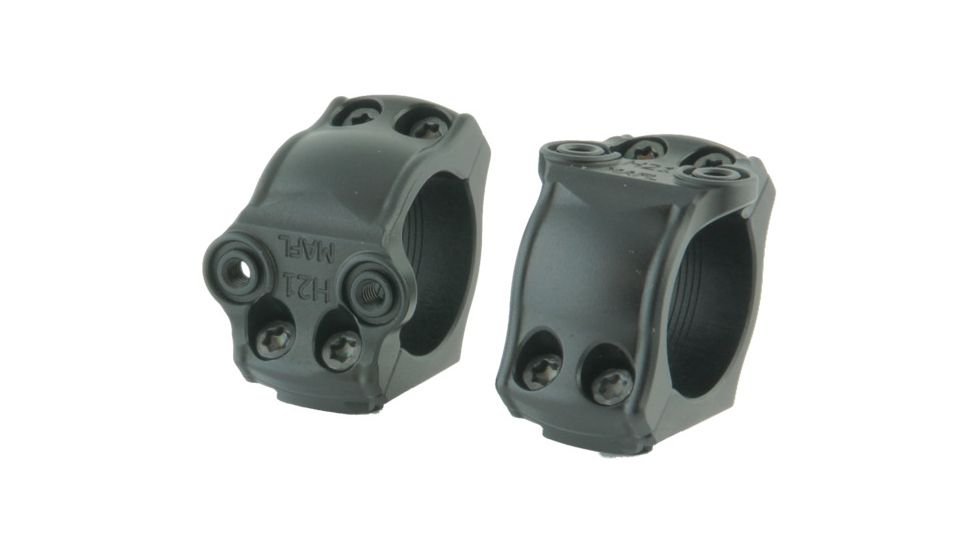 Spuhr Sako Interface Rings, 1in, Black 7340150706173