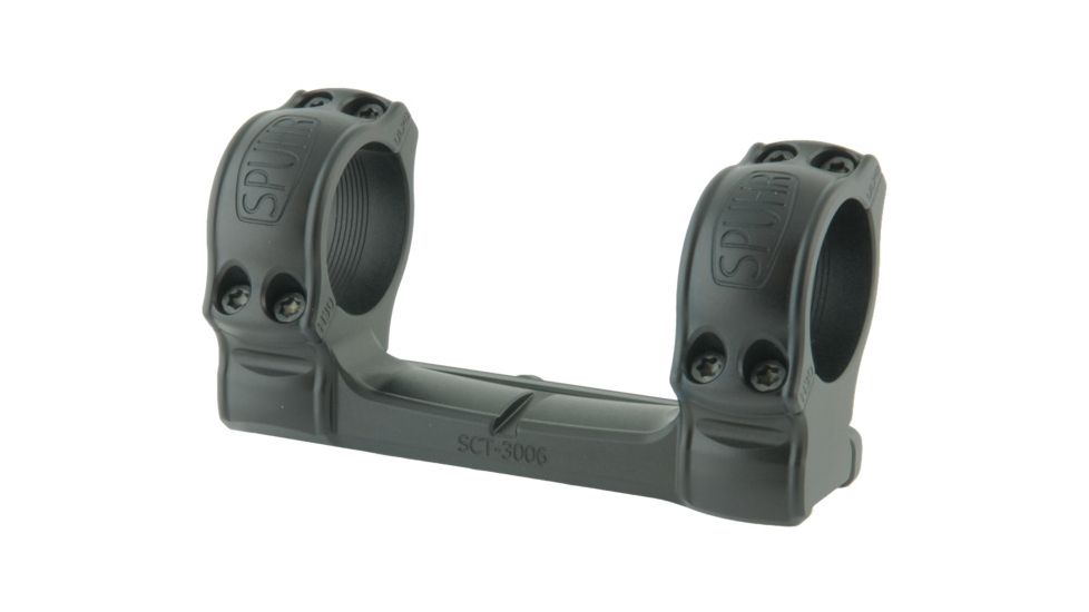 Spuhr Sako TRG &amp; Tikka T3/TX Aesthetic Mount, 0 MOA, Dia 30mm, H 34mm, Black 7340150712204